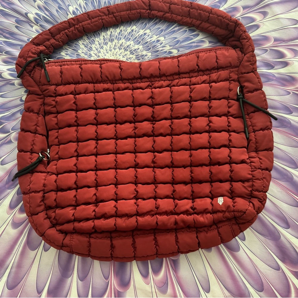 Free People Quilted Carryall Bag